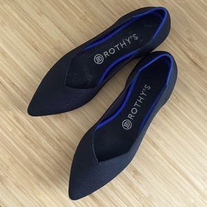 Rothy’s The Point (SZ 8 in Black)